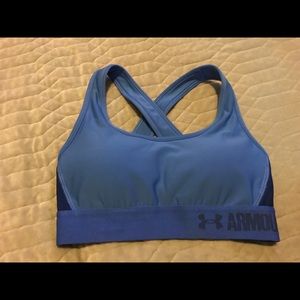 under Armour sports bra Blue XS with supports